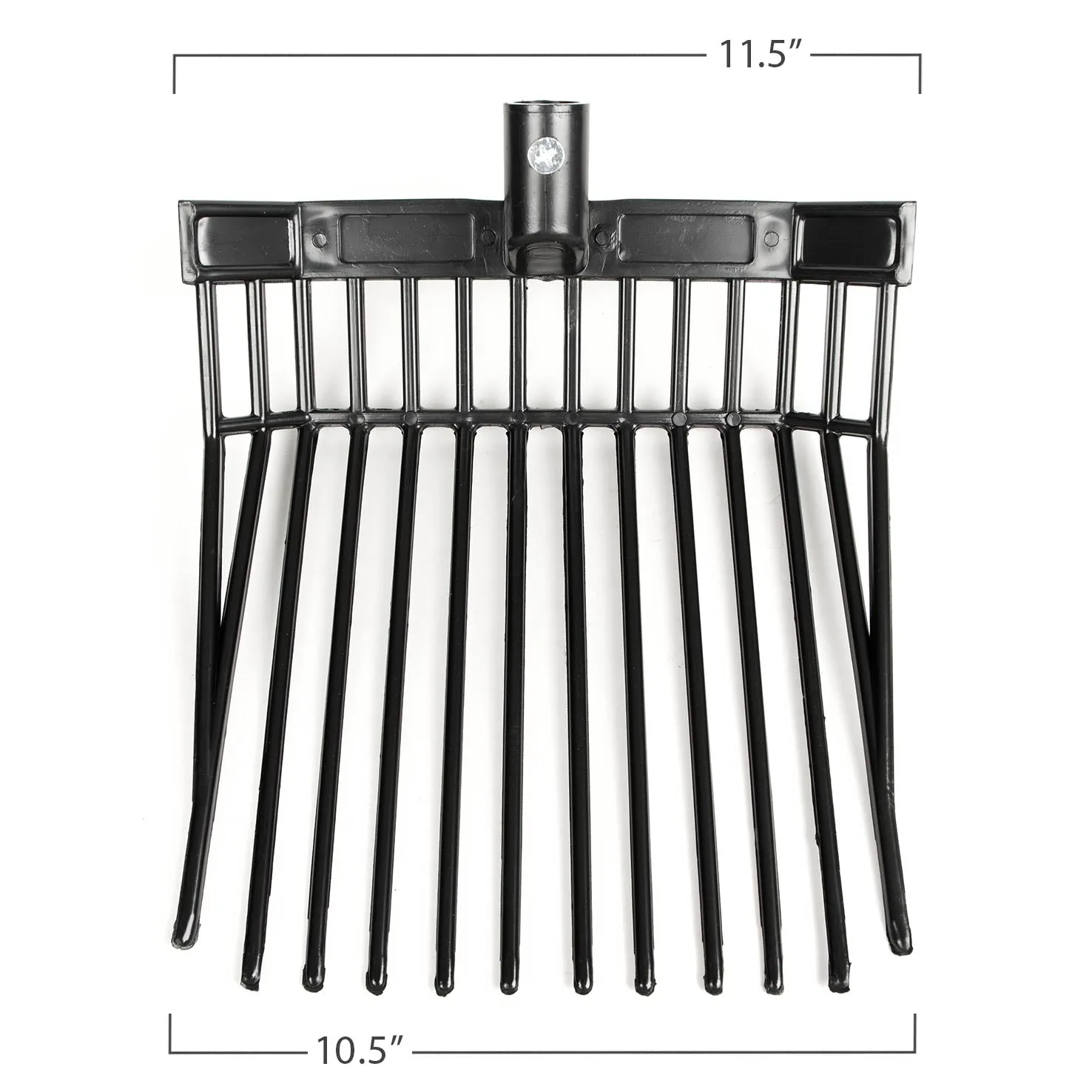 12 Tine Replacement Head for Mini-Fork by Jeffers