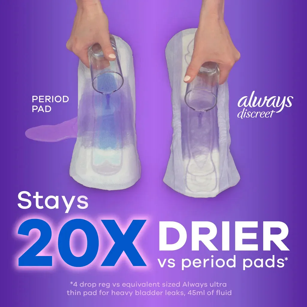 Always Discreet Light Pads, 3 Drops