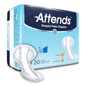 Attends® Shaped Bladder Control Pads, Regular