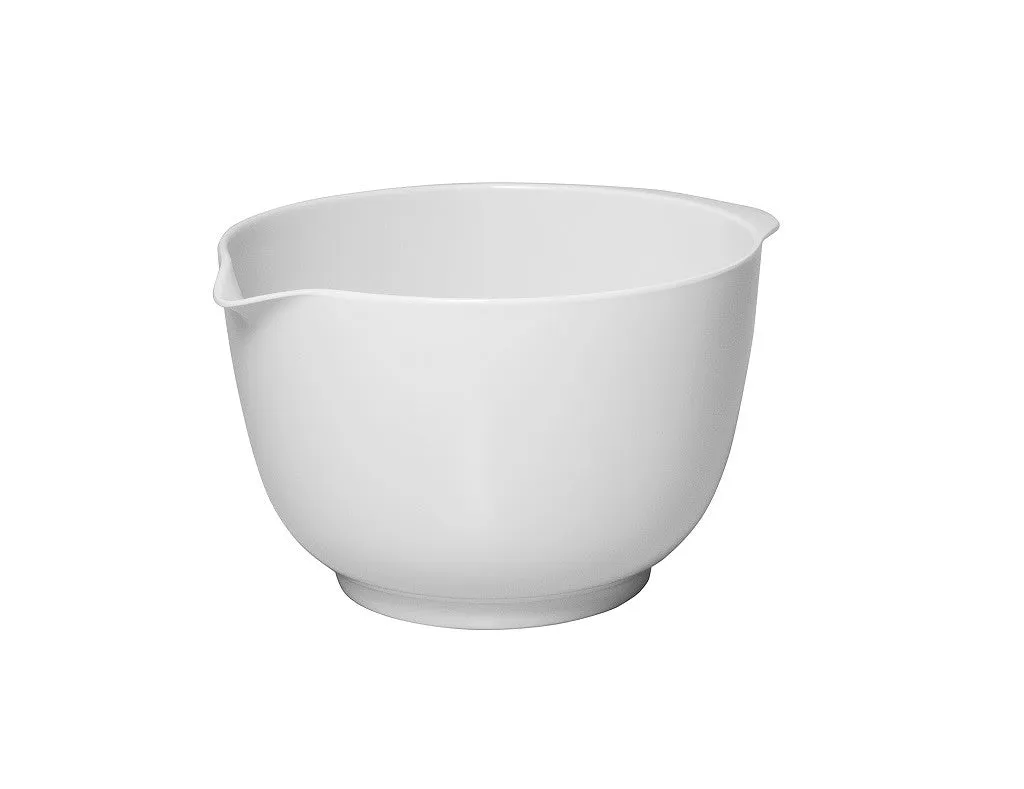 Avanti Melamine Mixing Bowl - White 1.8l