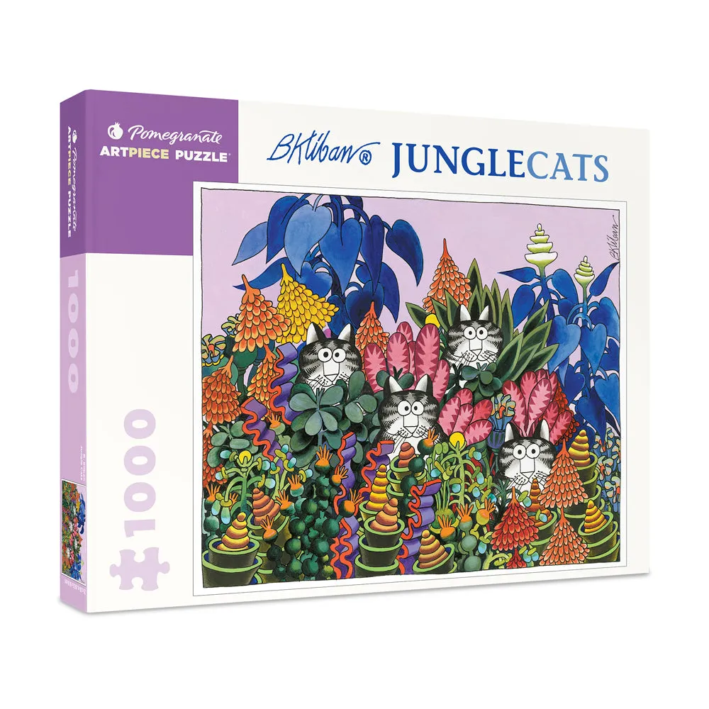 B. Kliban Jungle Cats 1000-Piece Jigsaw Puzzle