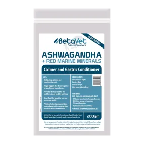 Betavet Ashwagandha   Red Marine Minerals