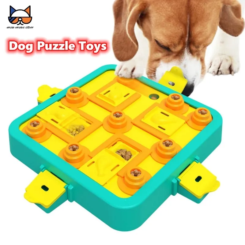 Canine Genius: Level Up with our 3-in-1 Advanced Dog Puzzle Toy for Mental Stimulation and Treat Rewards!