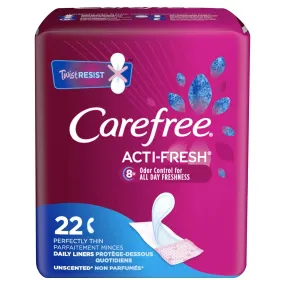 Carefree® Acti-Fresh® Regular Liners