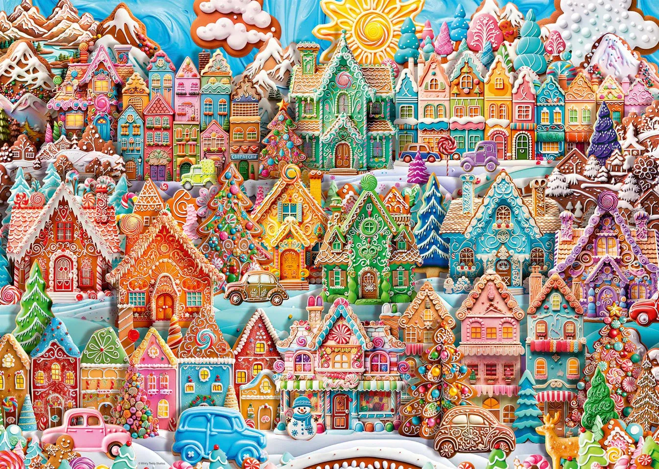 Christmas Cookie Village 1000 Pc Puzzle | Ravensburger