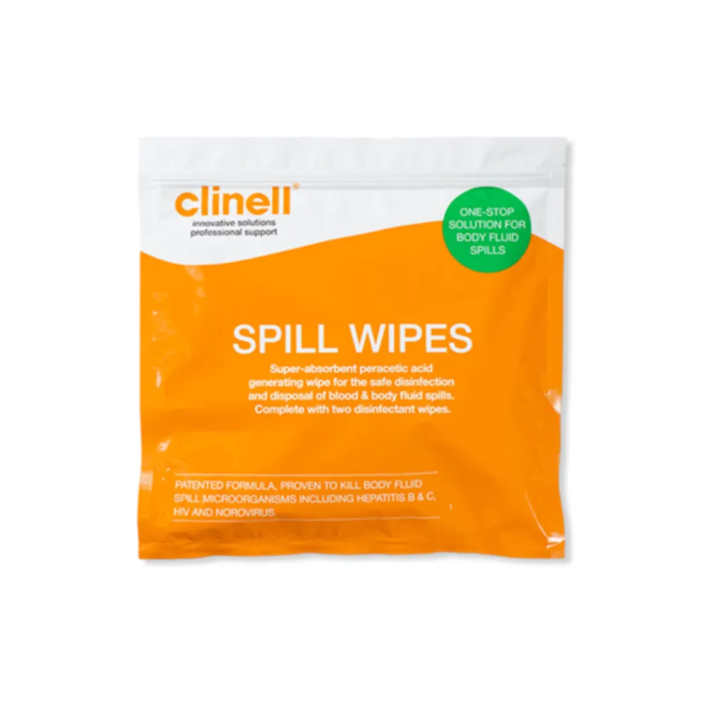 CLINELL SPILL WIPES