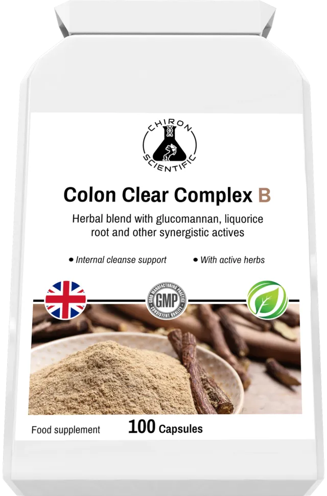 Colon Clear Complex B - Herbal Colon Care for Optimal Digestive Health