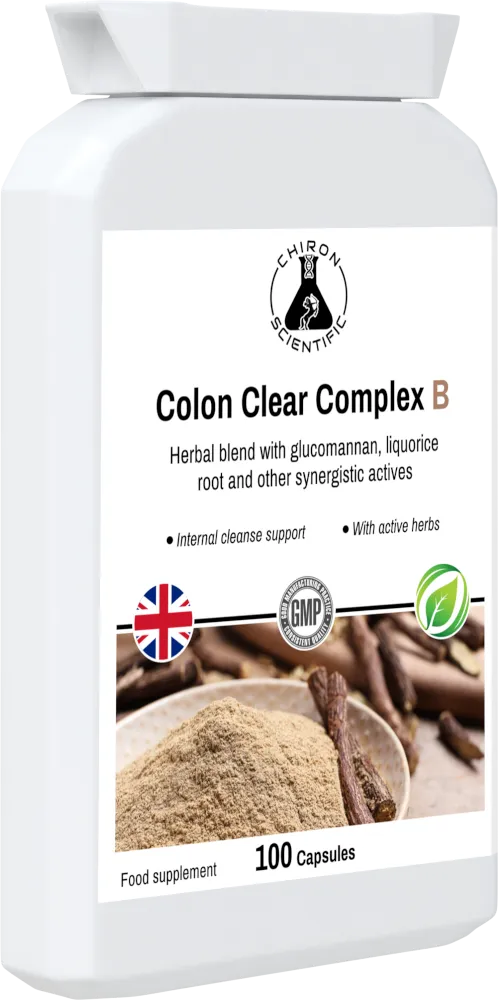 Colon Clear Complex B - Herbal Colon Care for Optimal Digestive Health