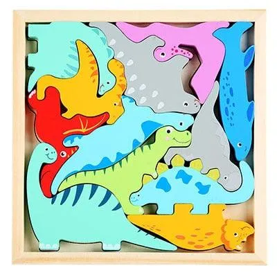 Colorful 3D Tangram Puzzle: Ignite Creativity and Learning