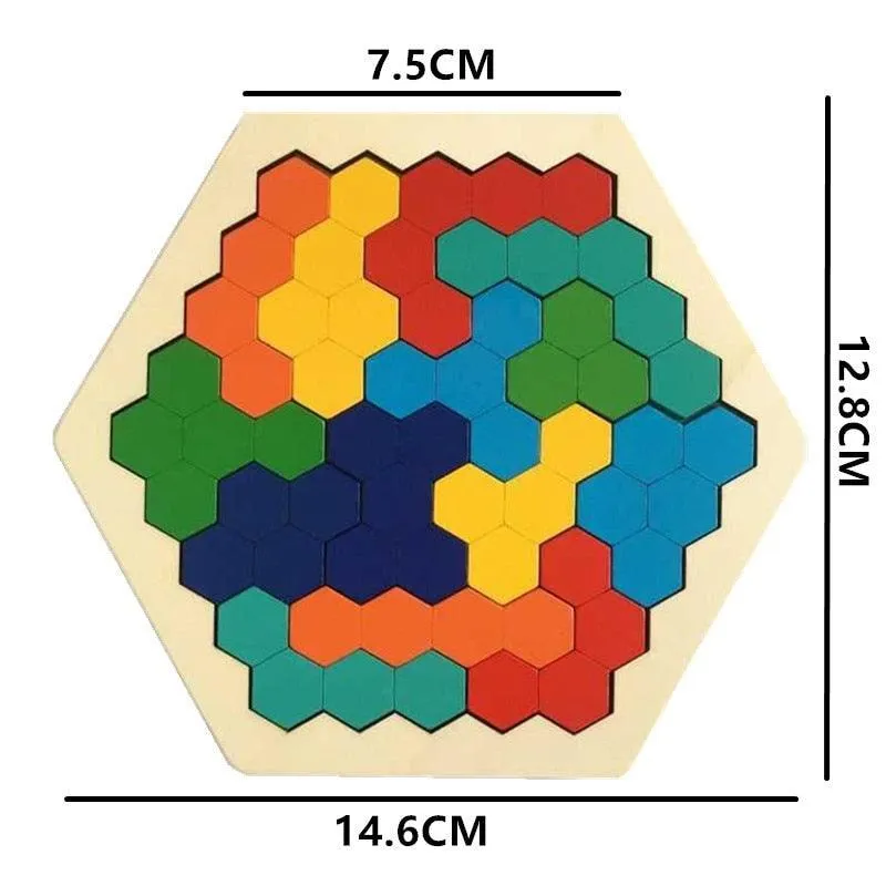 Colorful 3D Tangram Puzzle: Ignite Creativity and Learning