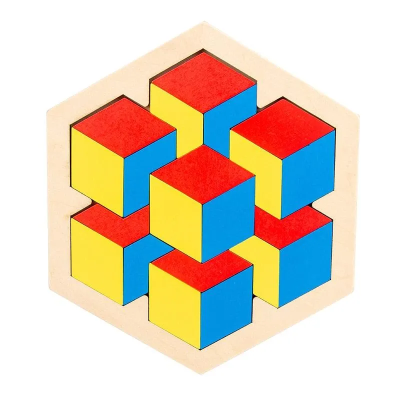 Colorful 3D Tangram Puzzle: Ignite Creativity and Learning