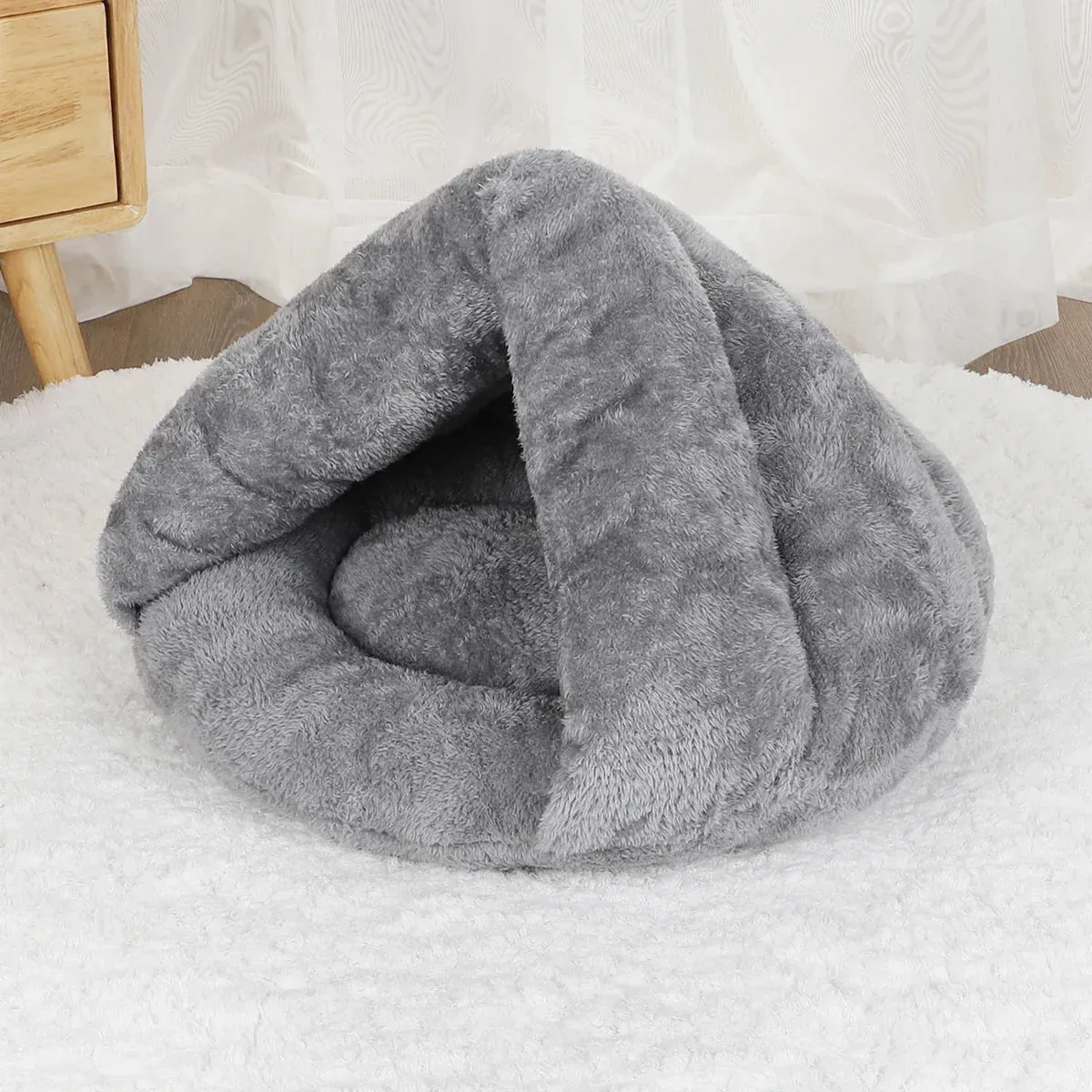 Comfort Plush Dog Bed - Breathable, Washable Pet Sofa