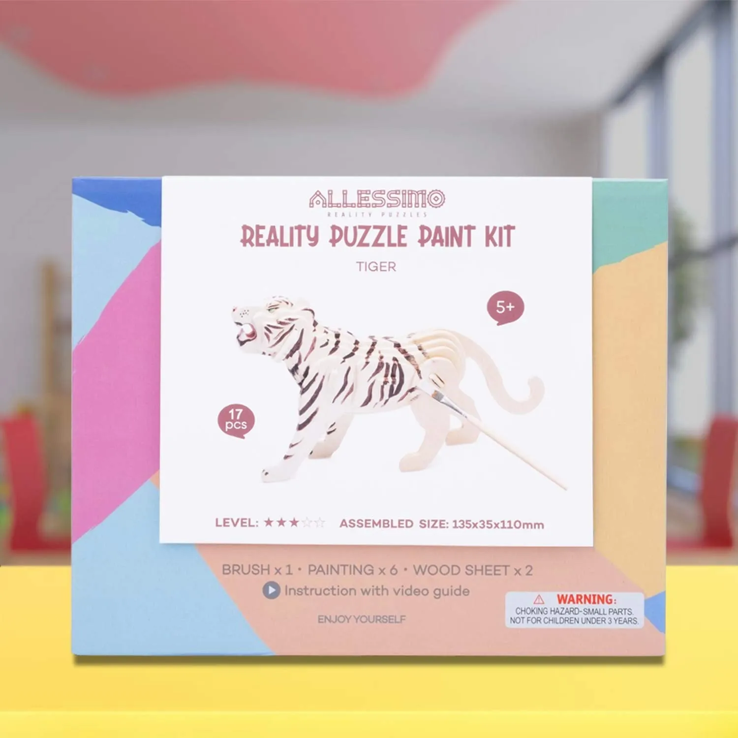 Craft Your Imagination: Whirlwind 3D Carousel Puzzle for Creative DIY Enthusiasts