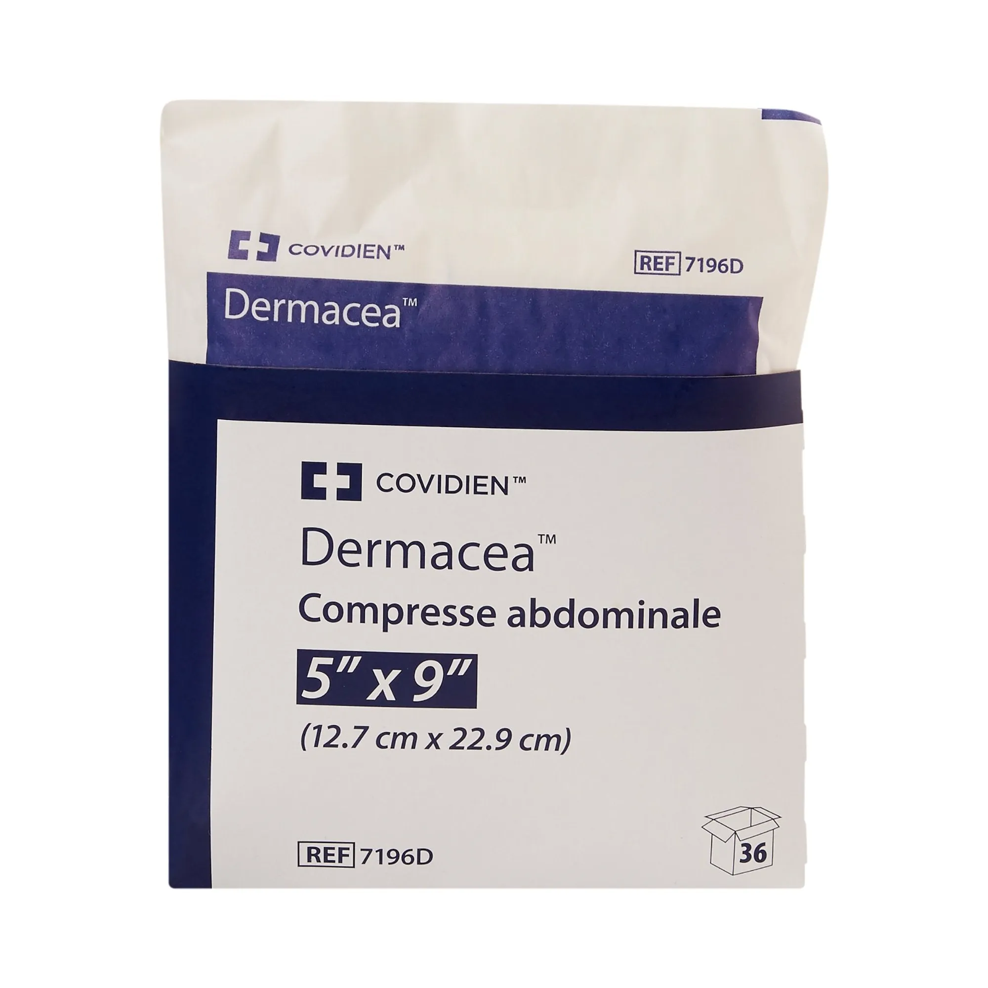 Dermacea™ Sterile Abdominal Pad, 5 x 9 Inch