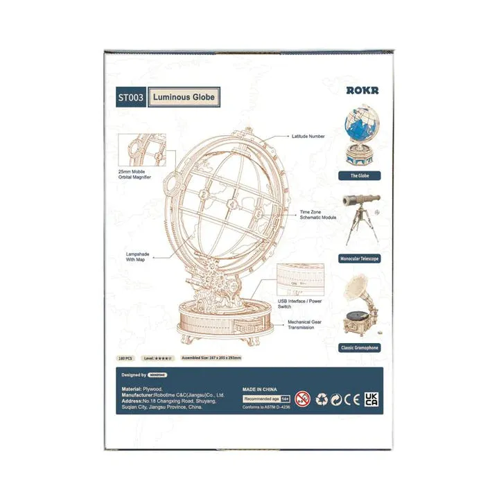 DIY Luminous Globe Kit