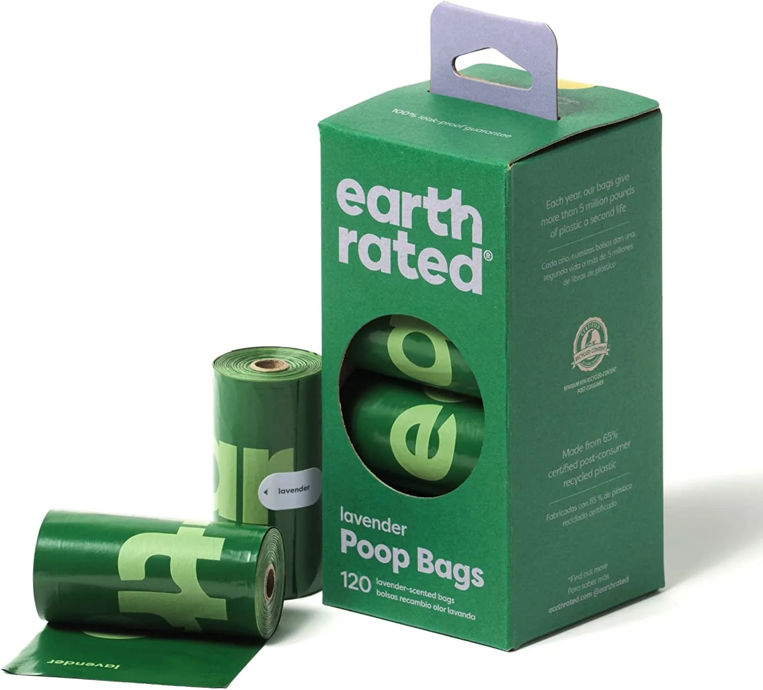 Dog Poop Bags - Leak-Proof and Extra-Thick Pet Waste Bags for Big and Small Dogs - Refill Rolls