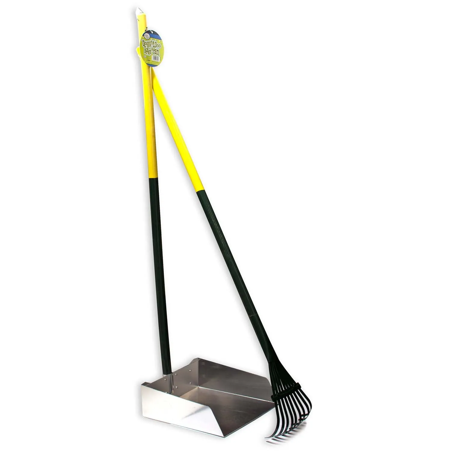 Dog Rake & Scooper Set for Pet Waste Pick-up