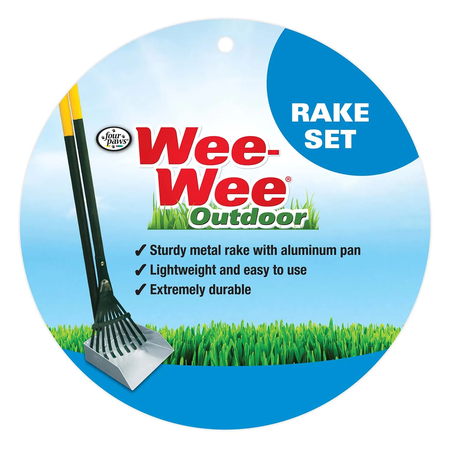 Dog Rake & Scooper Set for Pet Waste Pick-up