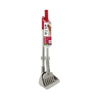 Dogit Adjustable Waste Scooper & Rake - Extends to 87.5 cm (34.5 in)