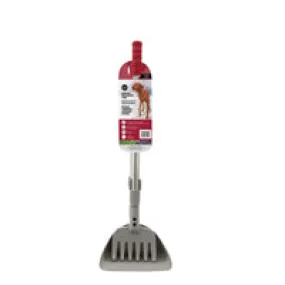 Dogit Adjustable Waste Scooper & Rake - Extends to 87.5 cm (34.5 in)