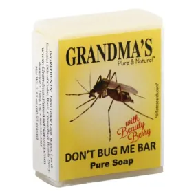 Don't Bug Me Bar Soap 2.15 Oz By Grandmas Pure & Natural