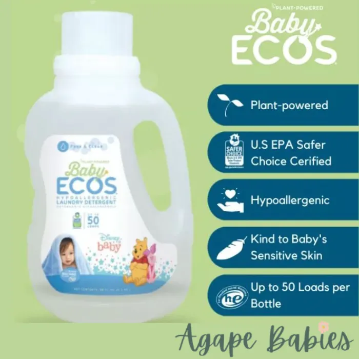 ECOS Baby Laundry Detergent Free & Clear Disney 50oz