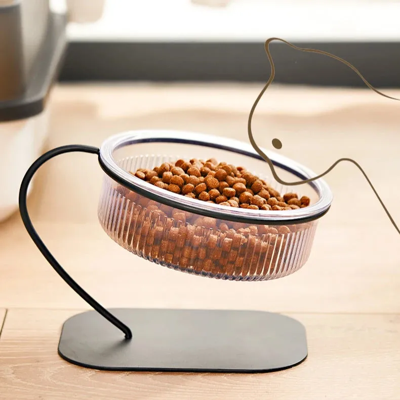 Elevated Luxury Cat Bowl with Detachable Stand