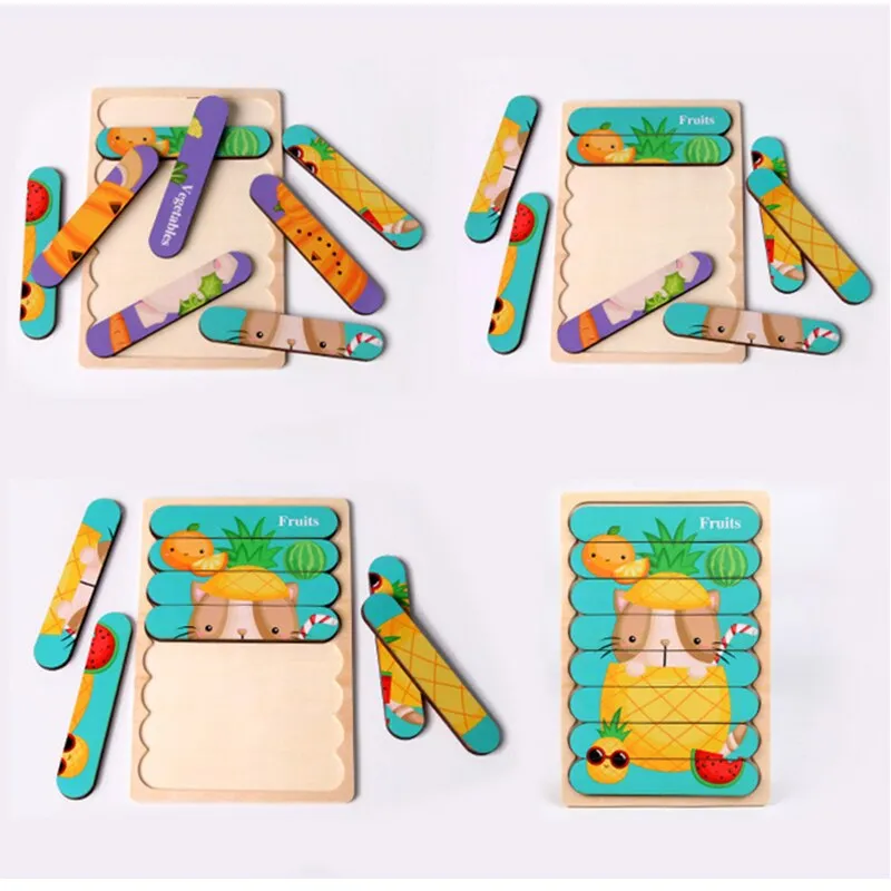 Engaging 3D Animal Puzzle - Fun Educational Wooden Toy for Kids