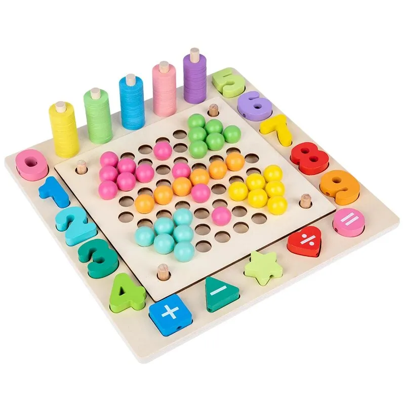 Engaging Montessori Wooden Toy Set for Skill Development & Fun