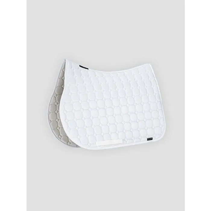 Equiline Octagon Saddle Pad White