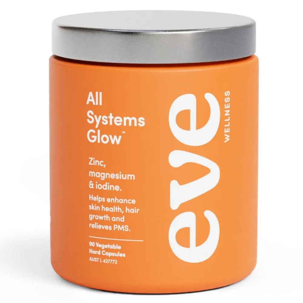 Eve Wellness All Systems Glow (90 Hard Capsules)