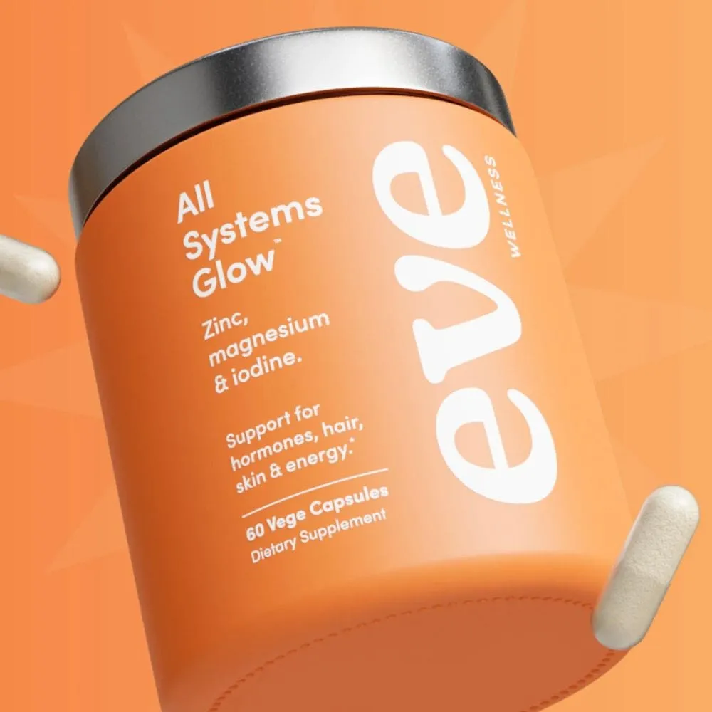 Eve Wellness All Systems Glow (90 Hard Capsules)