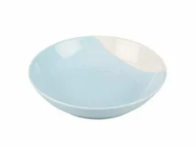 Feeding plate Stone grace 500ml - 18,5x18,5x4,5cm blue/white