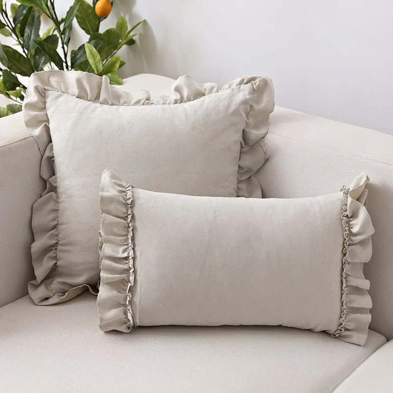 Frilled Cushion Covers