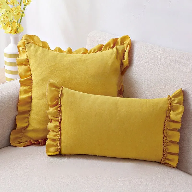 Frilled Cushion Covers