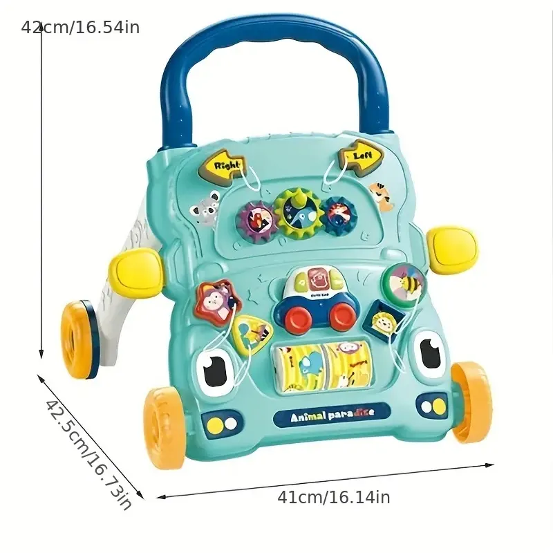 Fun Puzzle Toddler Activity Walker- Jq-6003