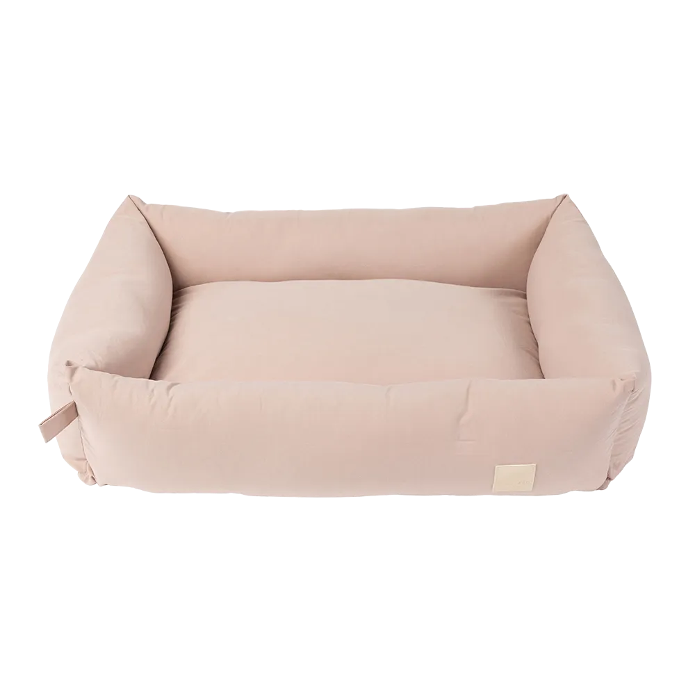 Fuzzyard Pet Bed Premium Lounge Life Soft Blush M