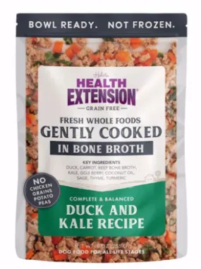 Health Extension GENTLY COOKED DUCK/KALE RECIPE FOR DOGS