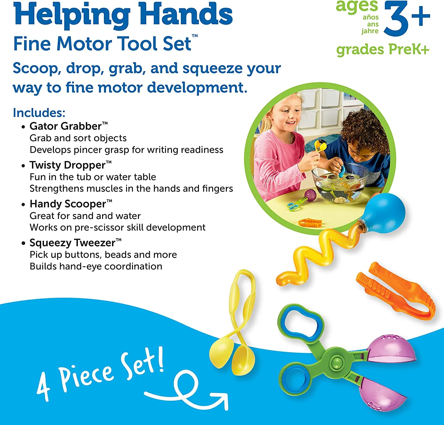 Helping Hands Fine Motor Tool Set