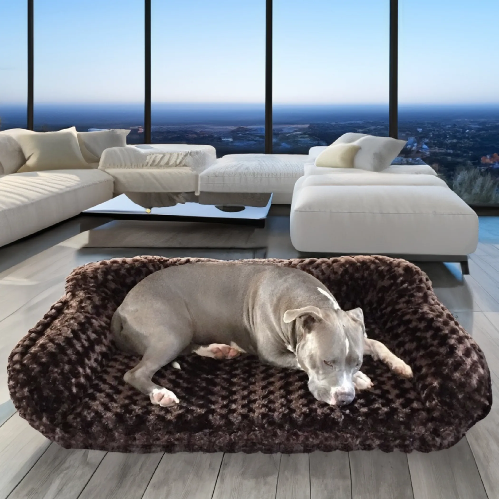 Katie Puff® Sydney™ Ortho Companion-Pedic® Luxury Dog Bed