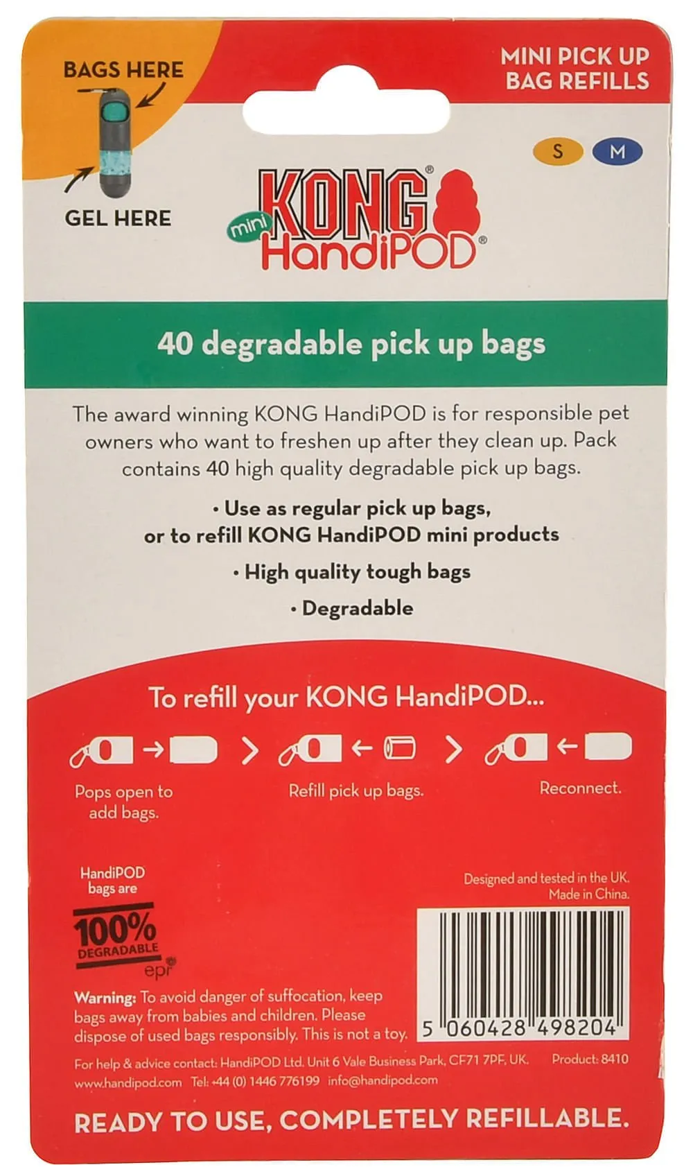 KONG Mini HandiPOD Starter Kit (& Refills)