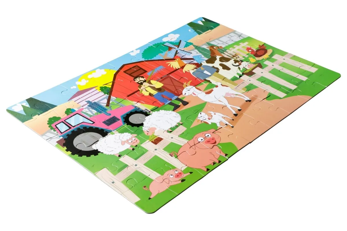 Majestic Book Club THE FARM-PUZZLE PLAY