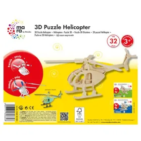 Marabu 3D Puzzle Helicopter