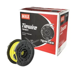 MAX TW1061T 'Twin' Tie Wire 30 Coils (Poly Coated)