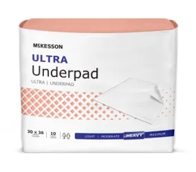 McKesson Ultra Heavy Duty Underpad 30" x 36"