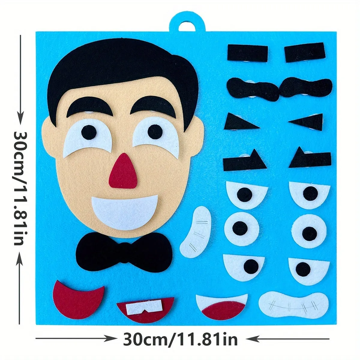 Montessori Toy 30cm Fun Puzzle Teaches Kids Facial Expressions