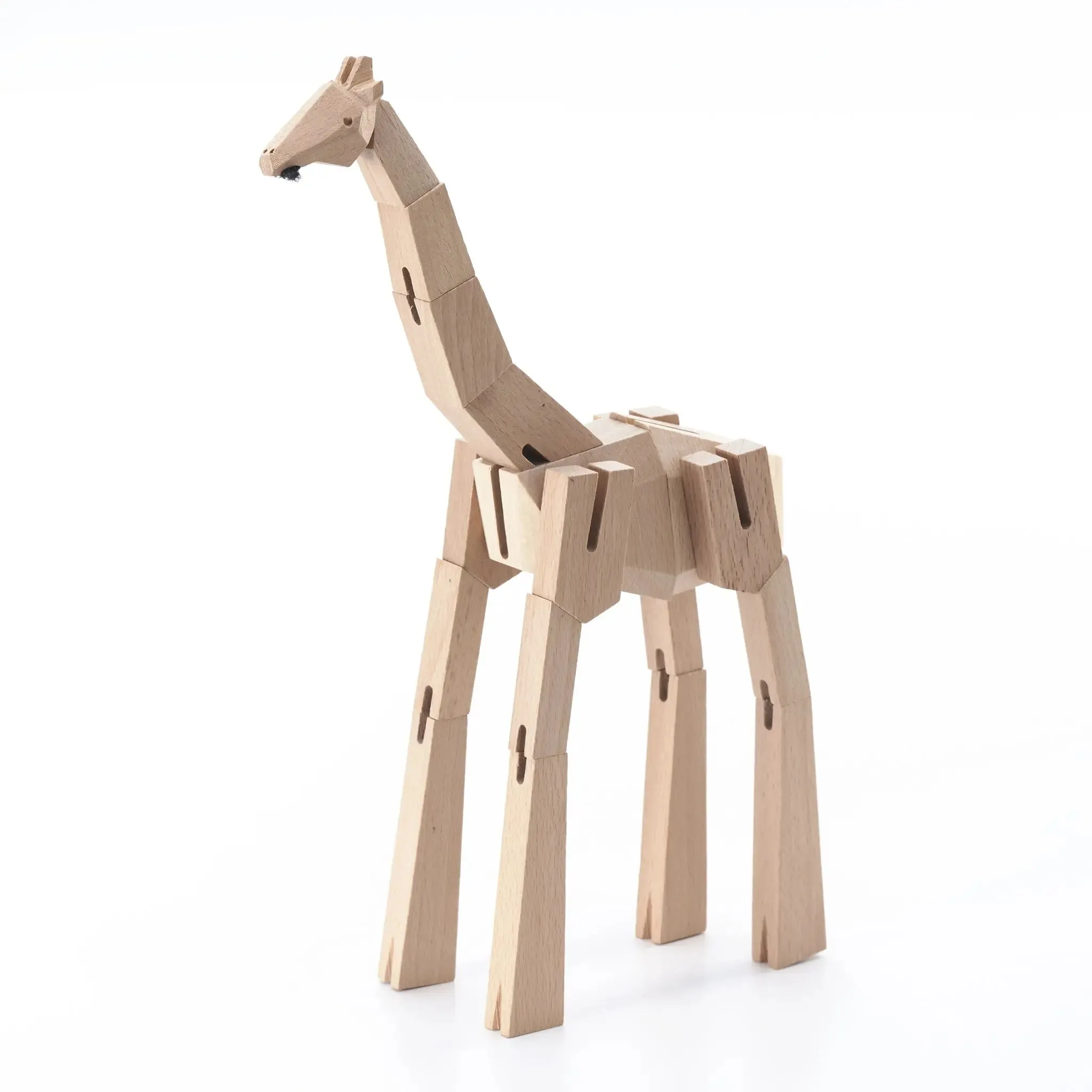 Morphits Giraffe Wooden Puzzle Toy - Creative Twists