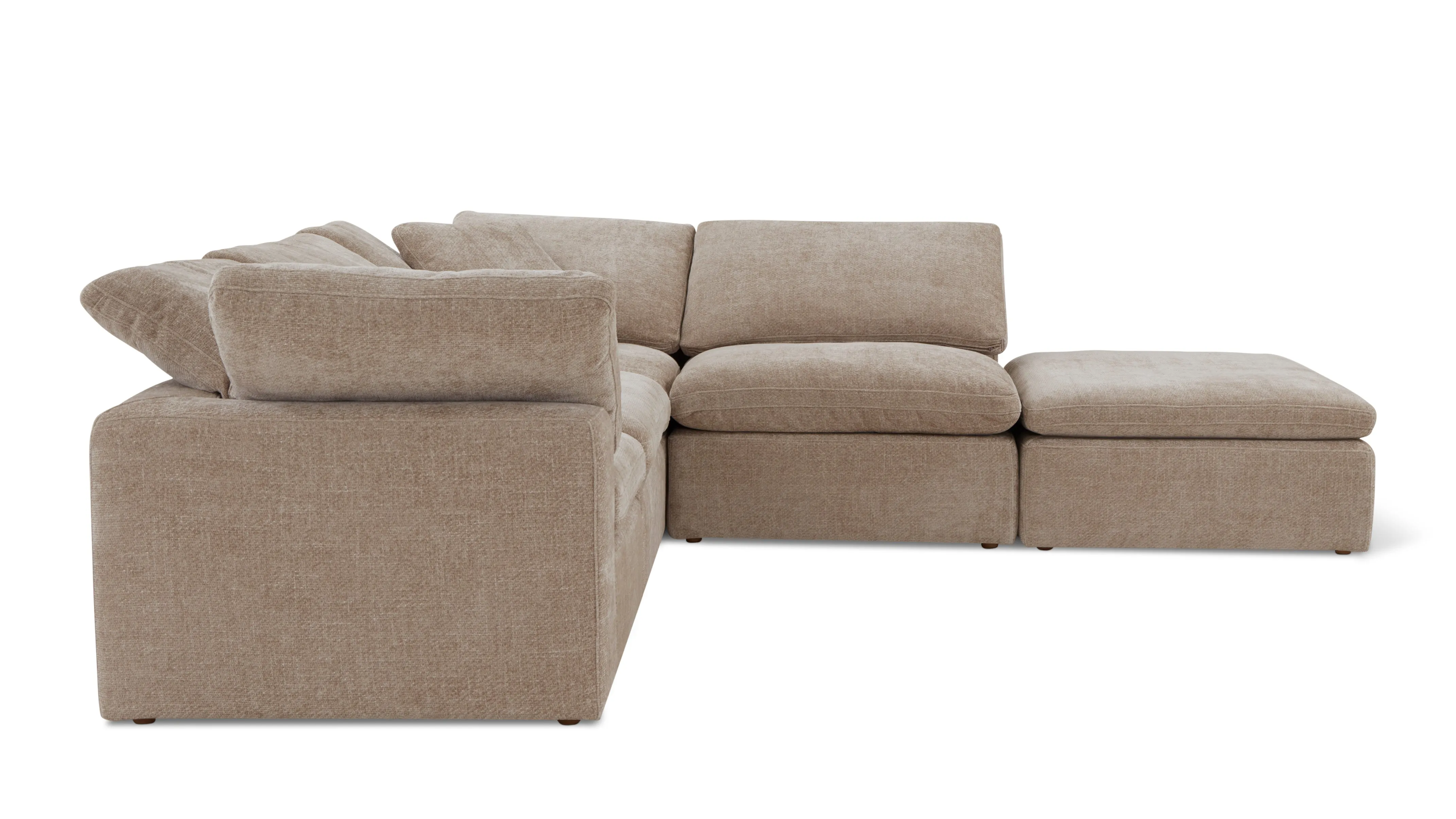 Movie Night™ 5-Piece Modular Sectional, Standard, Champagne