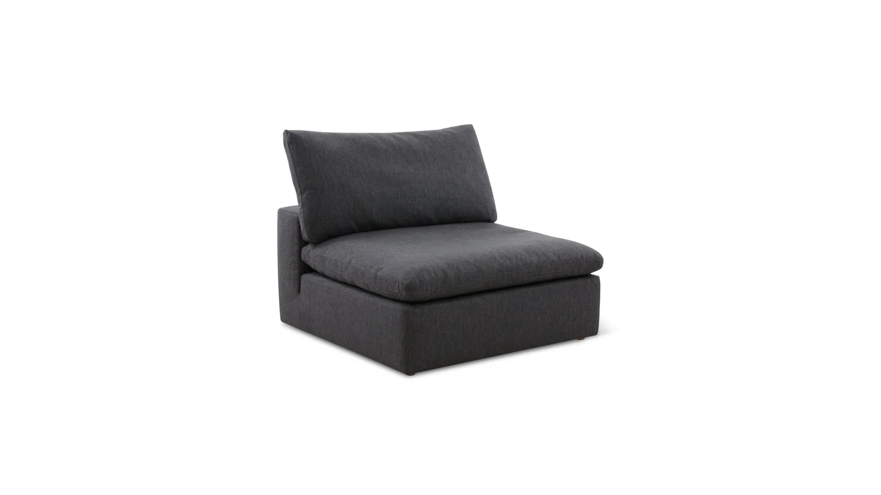 Movie Night™ Armless Chair, Standard, Dark Shadow