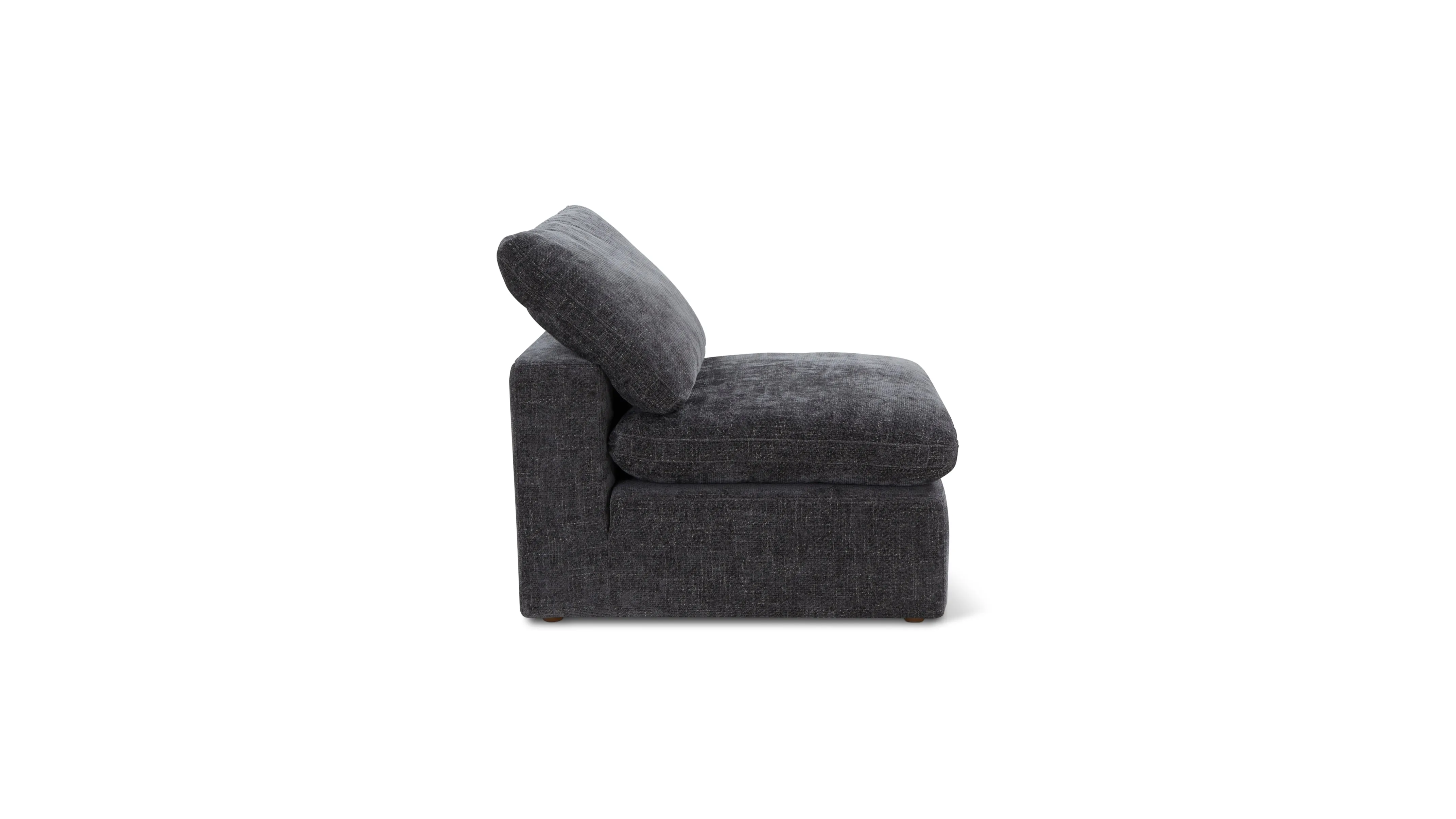 Movie Night™ Armless Chair, Standard, Truffle